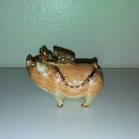 Flying Pig Trinket Box - Picture 3 of 4